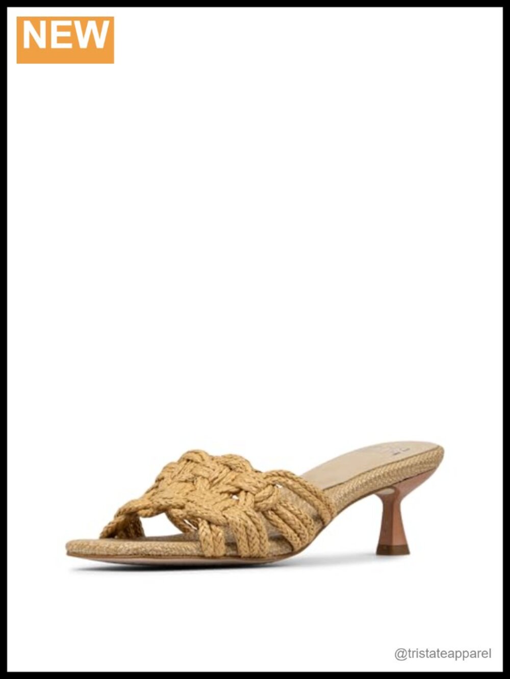 Raffia Platform Wedge Sandals Peep Toe Kitten Heel Pull-On